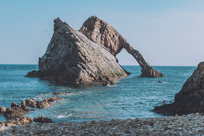 1 Day Moray Coast Tour with Speyside Whisky from Inverness - Bow Fiddle Rock near Portknockie