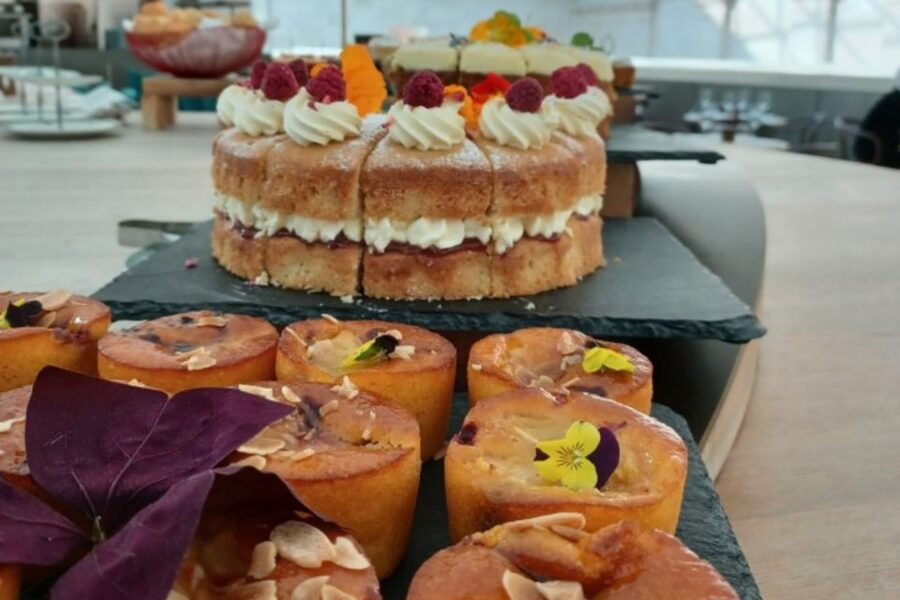 Afternoon Tea at the British Museum - Sandwiches, cakes, and proper scones