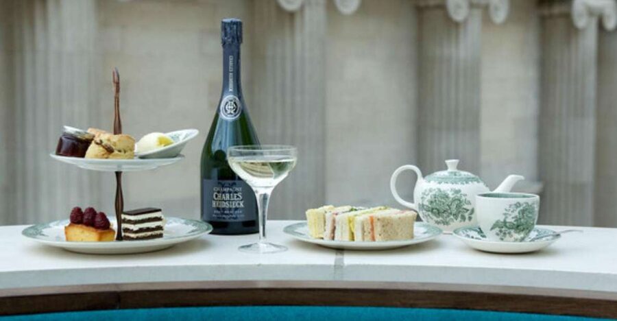 Afternoon Tea at the British Museum - Finding the Great Court Restaurant