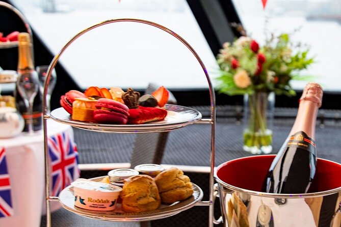 Afternoon Tea River Cruise on the Thames - Tea, sandwiches, scones, and cakes