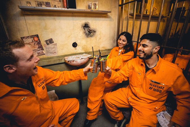 Alcotraz Prison Cocktail Experience in London - The prison set and the limits of the format