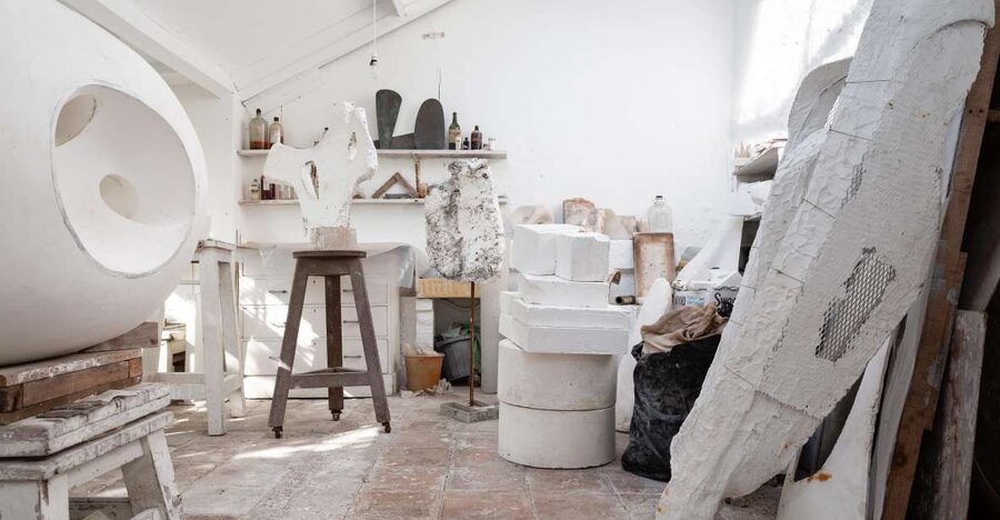 Barbara Hepworth Museum & Sculpture Garden: entry to site. - Why the St Ives home matters