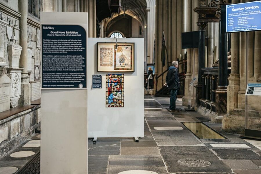 Bath: Bath Abbey and Discovery Centre Entry - Write like a monk and hear Old English
