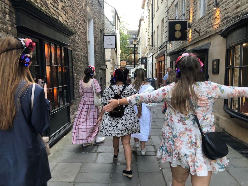 Bath: Bridgerton Filming Locations Walking Tour with Music - The Featherington house and the Modiste Dress Shop