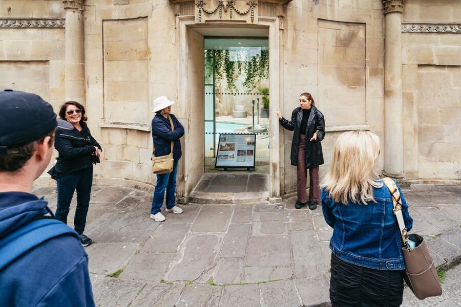 Bath: City Walking Tour with Optional Roman Baths Entry - The Circus and Royal Crescent