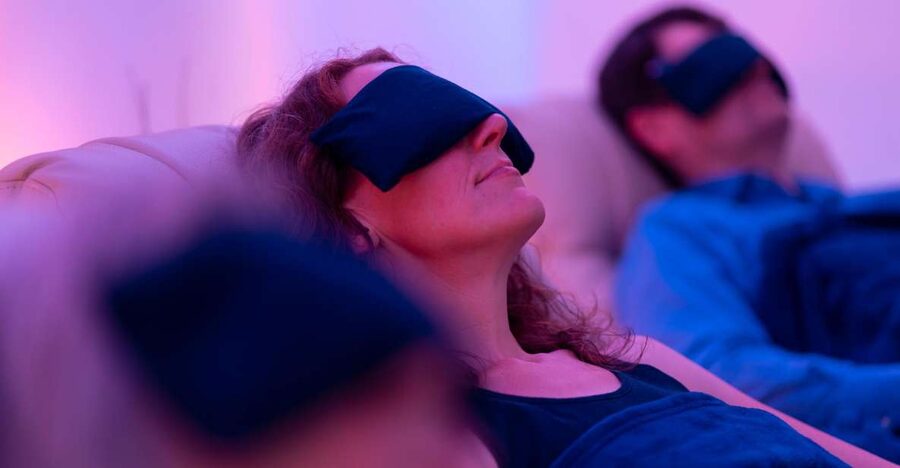 Bath: Guided Relaxation and Sound Bath - The room, seating, and comfort