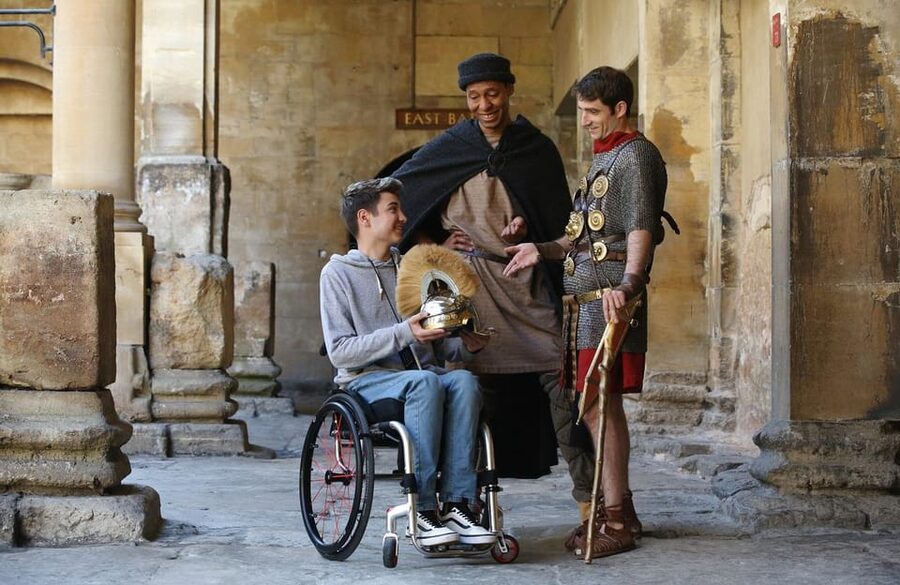 Bath: Roman Baths Entry Ticket with Audio Guide - Meet Roman characters along the route