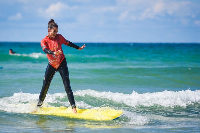 Beginner Surf Lesson in Newquay, Cornwall - Foam boards and the learning curve