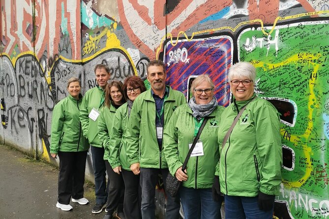 Belfast's Political Mural Taxi Tour - Crossing the Peace Gates to the Peace Wall