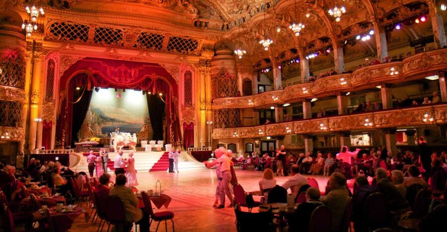 Blackpool: Blackpool Ballroom Entrance Ticket - Entering a ballroom built in 1894