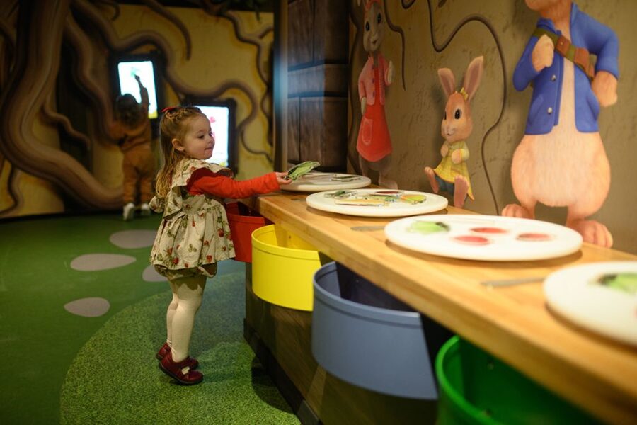 Blackpool: Peter Rabbit ™ Explore and Play Entry Ticket - Entering the five fluffy-tailed zones