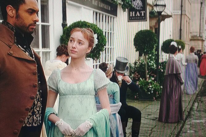 Bridgerton Walking Tour of Filming Locations & Storylines - Bath - The Modiste, Covent Garden, and Bath Street