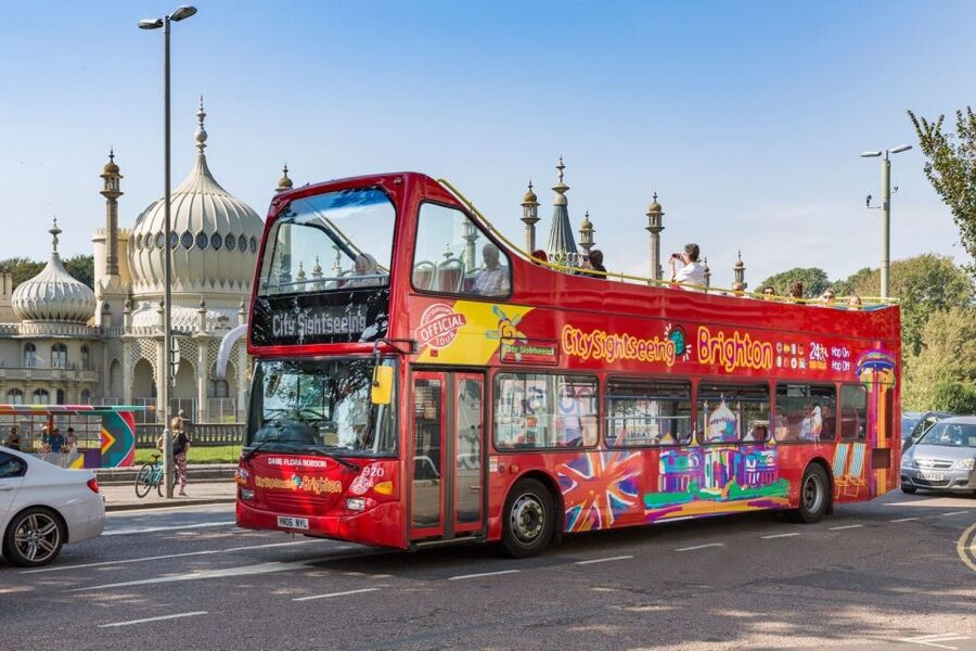 Brighton: City Sightseeing Hop-On Hop-Off Bus Tour - Starting with Brighton’s seafront and Palace Pier