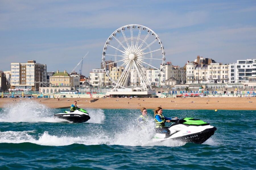 Brighton: Jetski Ride - What it feels like to drive the Sea-Doo GTI 130