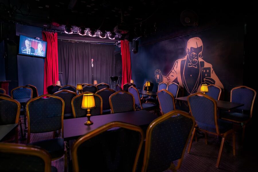 Bristol: The House Magicians Comedy and Magic Show - The 1920s-style theatre and table seating
