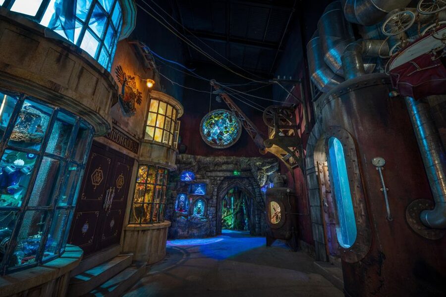 Bristol: Wake The Tiger Amazement Park Entry Ticket - Entering Meridia through an old paint factory