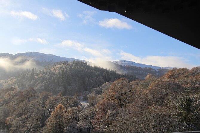Bungee jump from 40 meters in the stunning valley of Killiecrankie, Scotland - The view over the River Garry