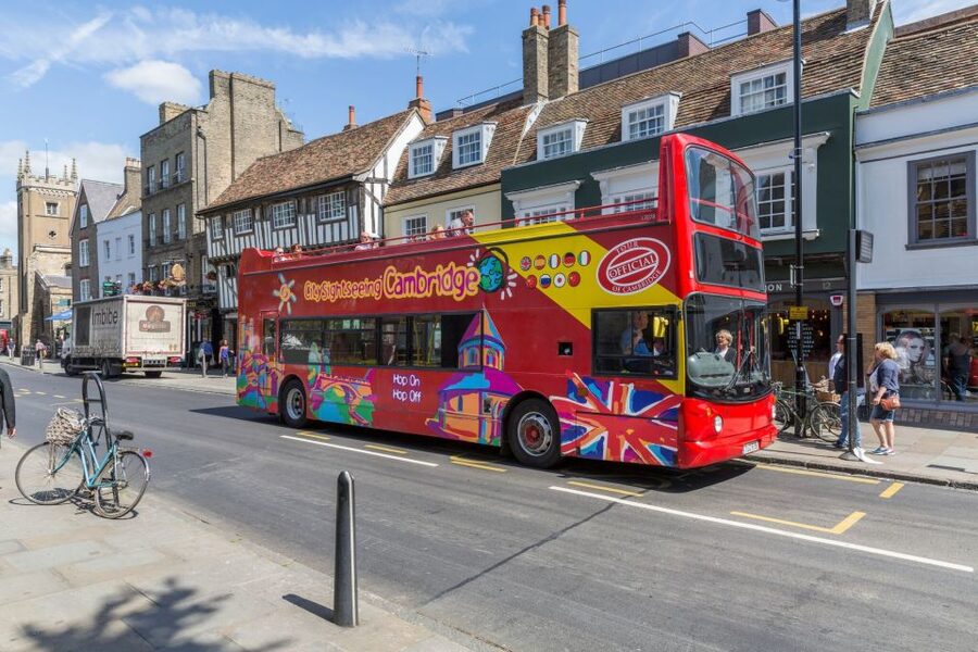 Cambridge: City Sightseeing Hop-On Hop-Off Bus Tour - Stops 1 to 8: the historic center and college streets