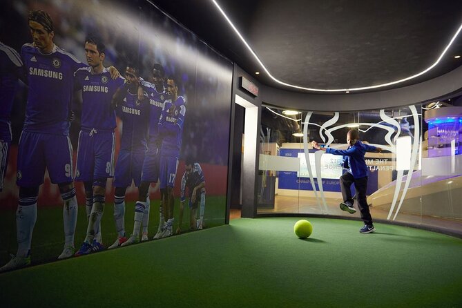 Chelsea FC Stadium Tours and Museum - The Chelsea FC Museum and its trophies