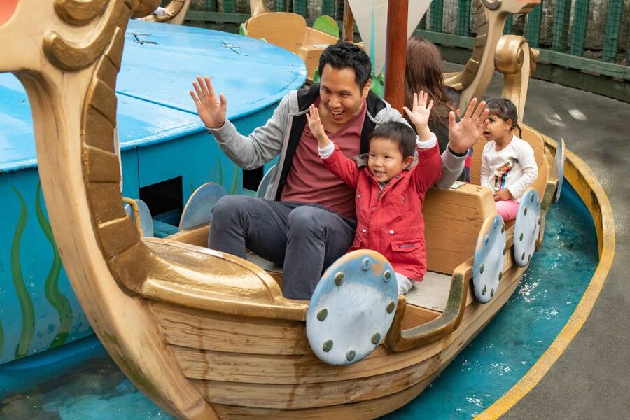 Chessington World of Adventures Resort: Entrance Ticket - The Gruffalo ride is the family centerpiece