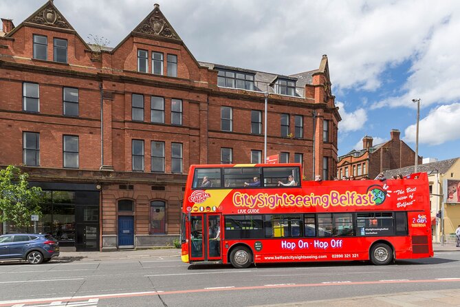 City Sightseeing Belfast Hop-On Hop-Off Bus Tour - Great Victoria Street and Dublin Road