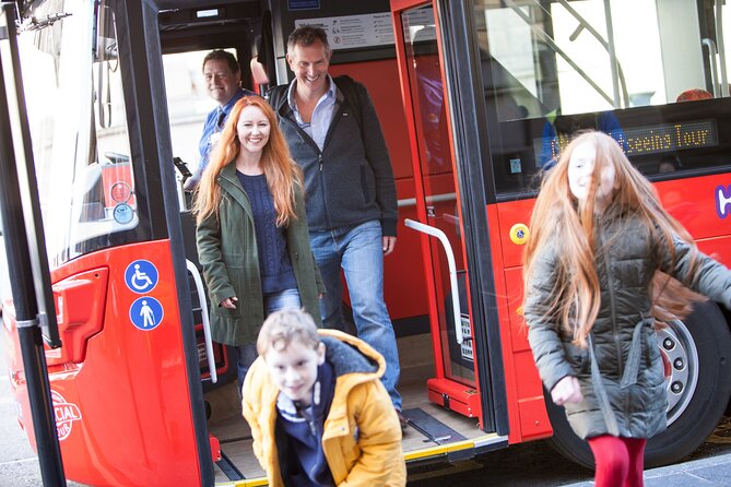 City Sightseeing Edinburgh Hop-On Hop-Off Bus Tour + Kids Go Free - Stop 13 to Stop 15: Abbeyhill Crescent, Regent Road, and Burns Monument