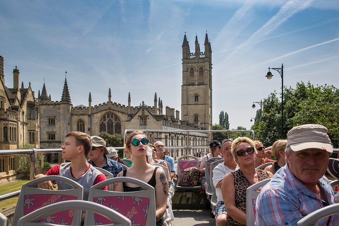 City Sightseeing Oxford Hop-On Hop-Off Bus Tour - Stop 1 to Stop 6: arriving, shopping, and Oxford Castle