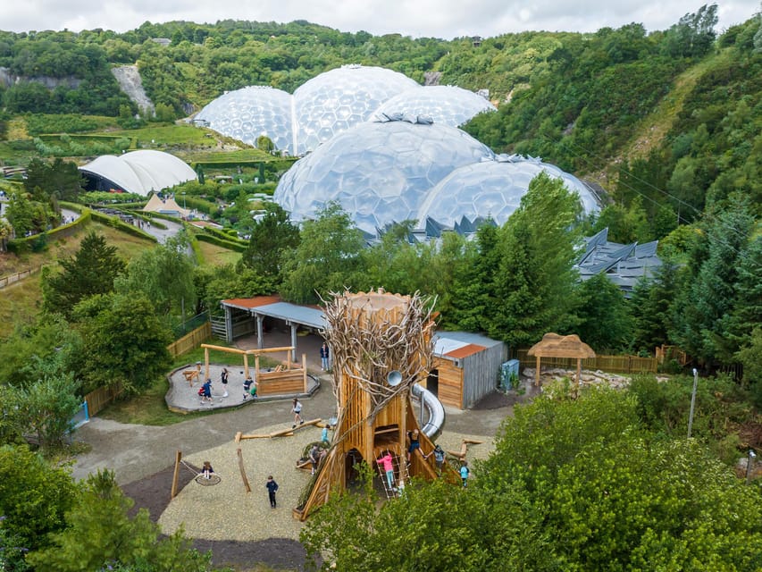 Cornwall: Eden Project Entry Ticket - The Mediterranean Biome and the calmer side of the visit