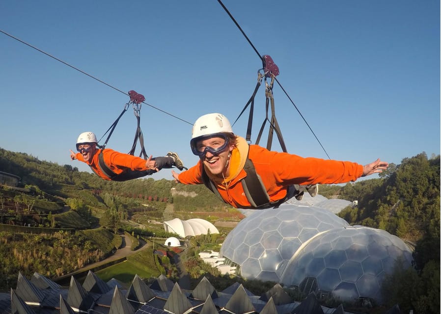 Cornwall: Eden Project Zip Wire Experience - Key points to know before you book