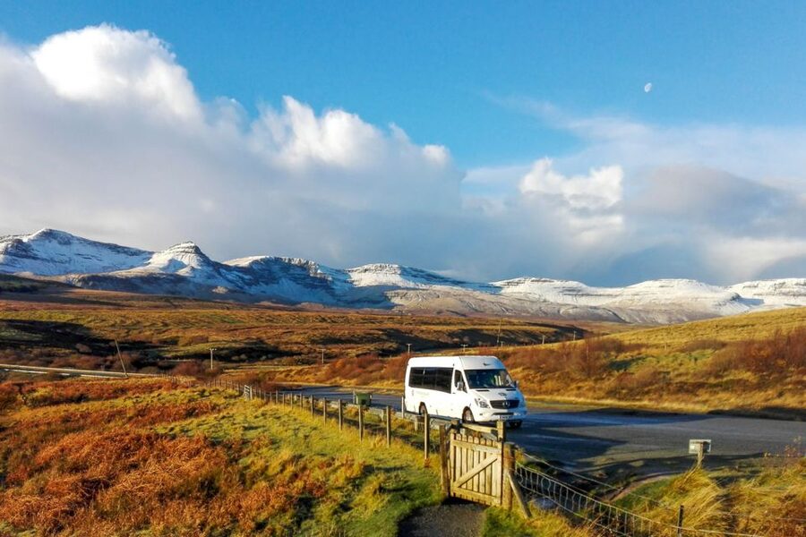 Edinburgh: 3-Day Isle of Skye, Highlands, and Loch Ness Tour - Glen Garry, the Five Sisters, and arrival in Portree