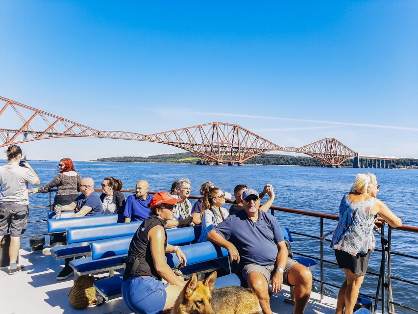 Edinburgh: 'Firth of Forth' Three Bridges Sightseeing Cruise - Getting more from South Queensferry