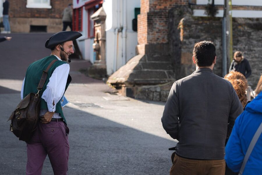 Falmouth: Vibrant Historical Walking Tour (award-winning) - Following the route through old Falmouth
