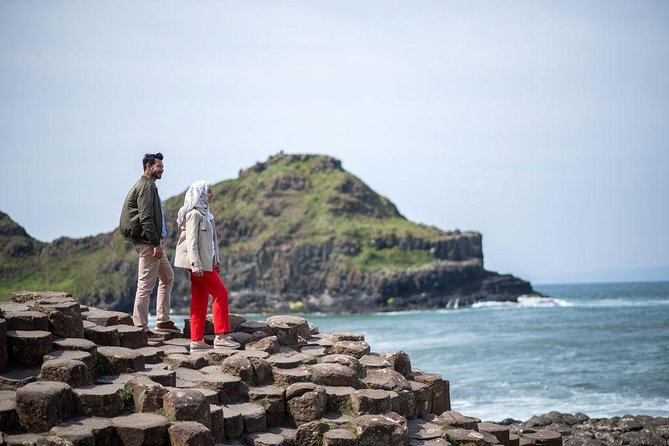 From Belfast-Giants Causeway, Dunluce Castle and Dark Hedges tour - Dunluce Castle: a powerful view in five minutes