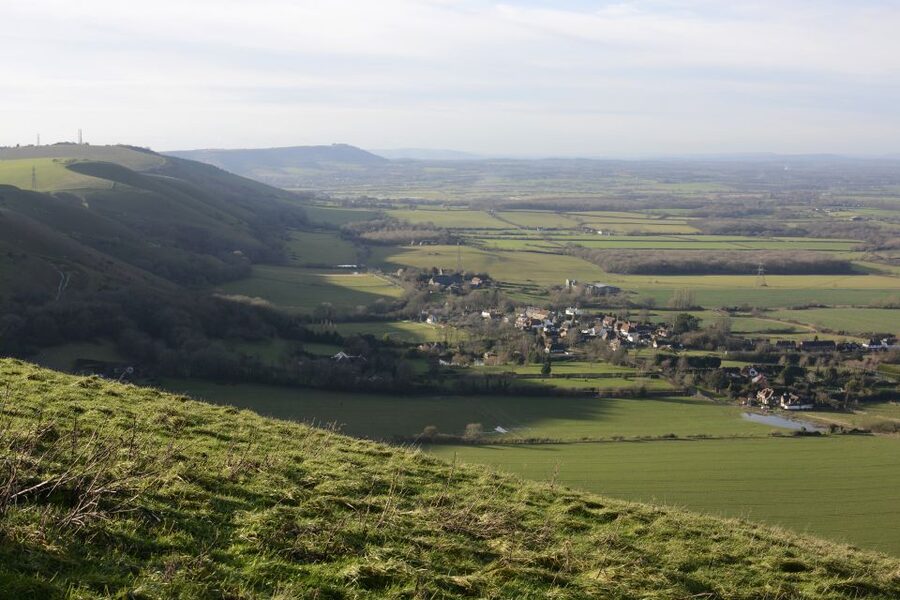 From Brighton: Seven Sisters and South Downs Tour - Devil’s Dyke and the wide South Downs view