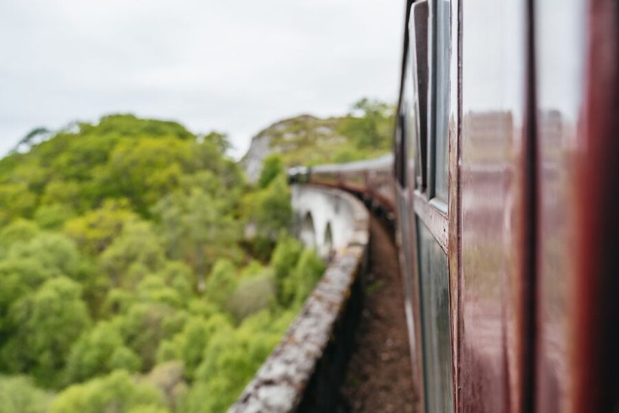 From Edinburgh: Magical Highlands Tour with Jacobite Train - The return through Pitlochry