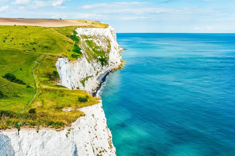 From London: White Cliffs of Dover and Canterbury Day Trip - Dover seafront adds a useful second view
