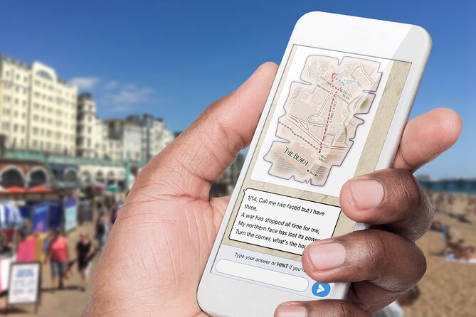 Fun, Flexible Treasure Hunt Around Brighton with Cryptic Clues & Hidden Gems - A Brighton walk with a puzzle in your pocket