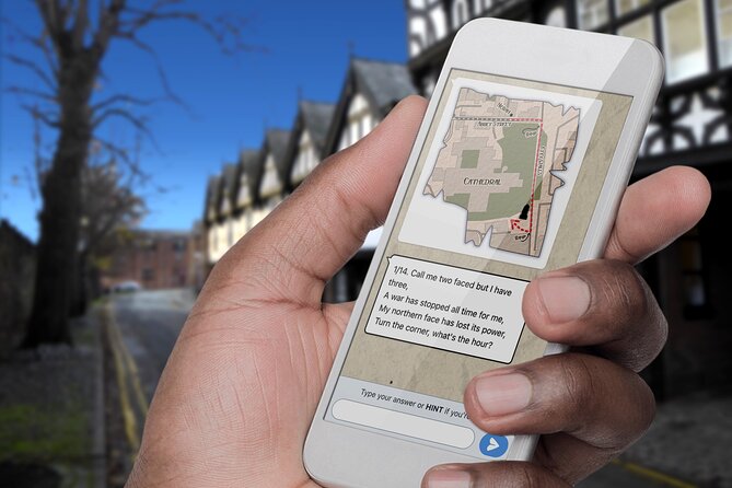 Fun, Flexible Treasure Hunt Around Chester with Cryptic Clues & Hidden Gems - Walking the city walls