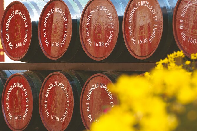Giant's Causeway and Belfast City Murals Tour inc Game of Thrones Dark Hedges - Bushmills: whiskey, shopping, and a short stop