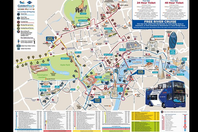 Gray Line London Hop-On Hop-Off Bus Tour with Optional Cruise - Westminster, Parliament, and Buckingham Palace