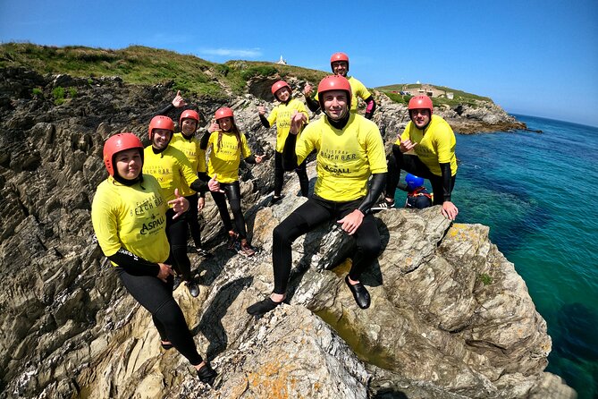 Half-Day Coasteering in Newquay Cornwall - The Cornish coast without a boat