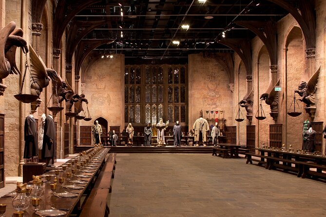 Harry Potter Warner Bros. Studio Tour with Transport from London - The Great Hall, costumes, and the first major sets