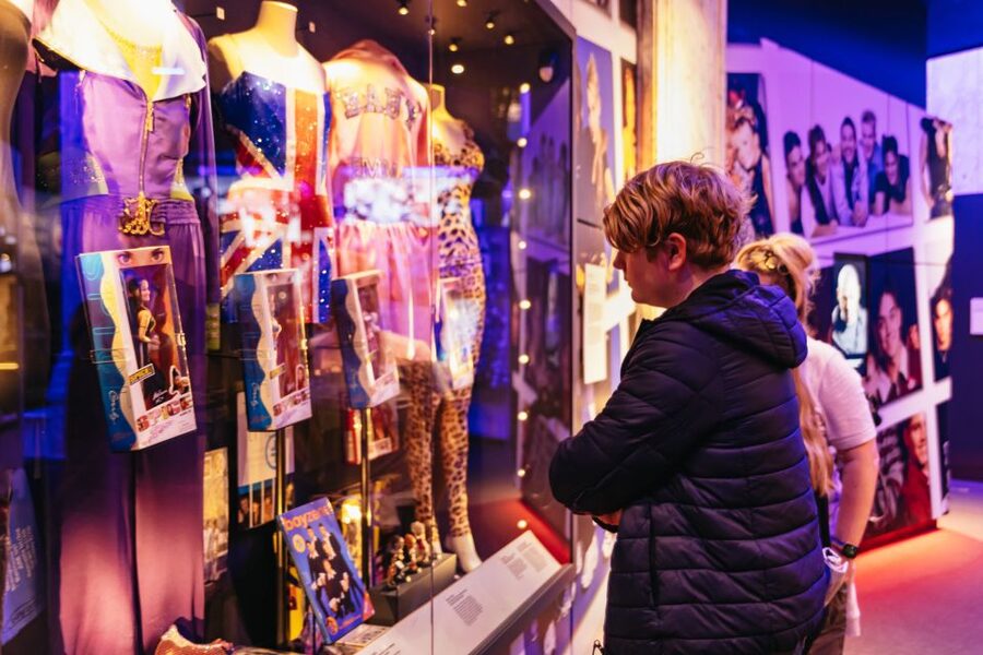 Liverpool: British Music Experience Ticket - Costumes that show how performers built an image