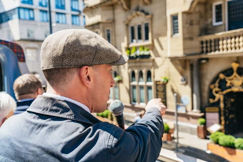 Liverpool: City & Beatles Tour with Live Guide & Live Music - Live music turns transport into part of the show
