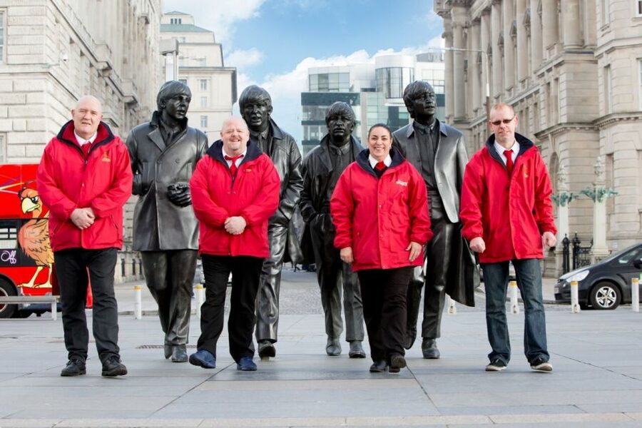 Liverpool: Open-Top Sightseeing Hop-On Hop-Off Bus Tour - Liverpool One, the World Museum, and St George’s Hall