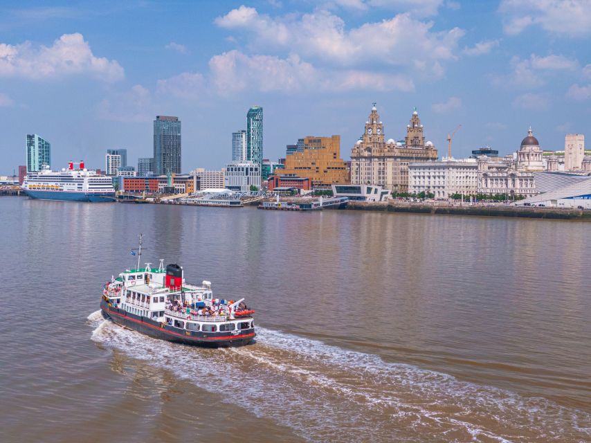 Liverpool: River Cruise and Hop-On Hop-Off Bus Tour - Starting at Pier Head and crossing the Mersey