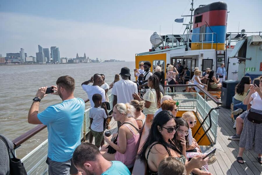 Liverpool: Sightseeing River Cruise on the Mersey River - Beatles stories without turning the whole ride into a music tour
