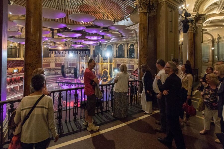 London: 1-Hour Guided Tour of the Royal Albert Hall - The Gallery view and a possible soundcheck