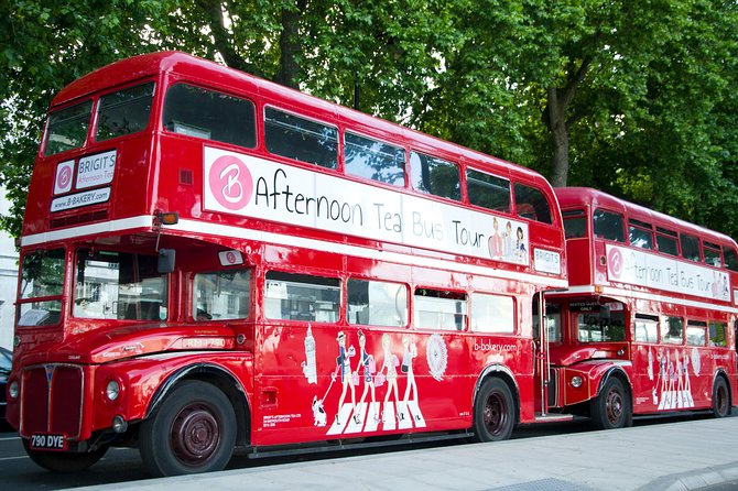 London: Afternoon Tea Bus Tour - 1960s Routemaster Bus - Afternoon tea, sandwiches, and sweet treats