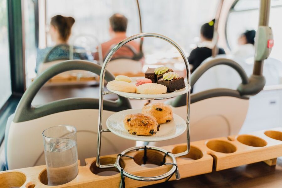 London: Afternoon Tea Bus with a Glass of Prosecco - Afternoon tea starts before the sightseeing
